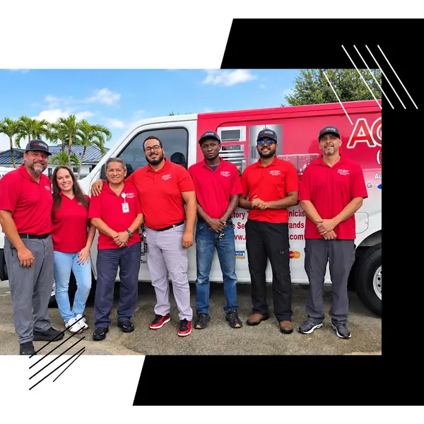 AG Appliance Service team in Miami, including technicians and office staff