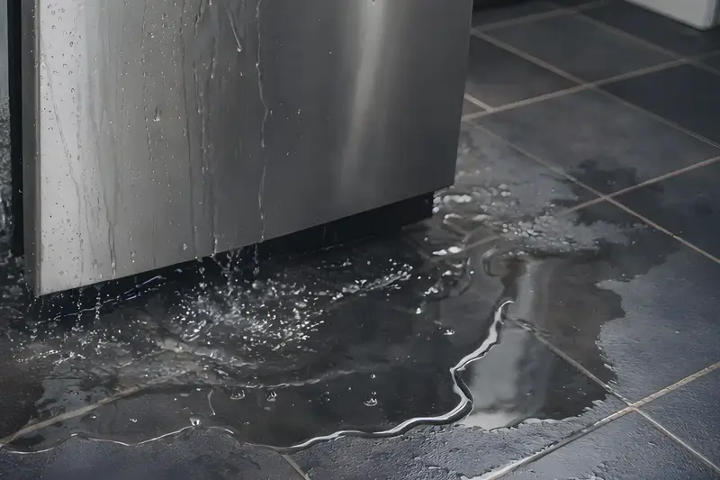 dishwasher is leaking a lot