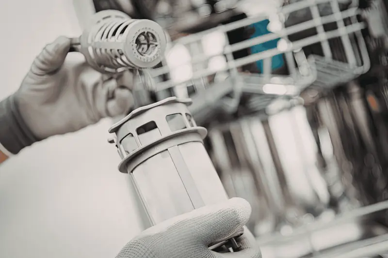 how to clean a dishwasher filter