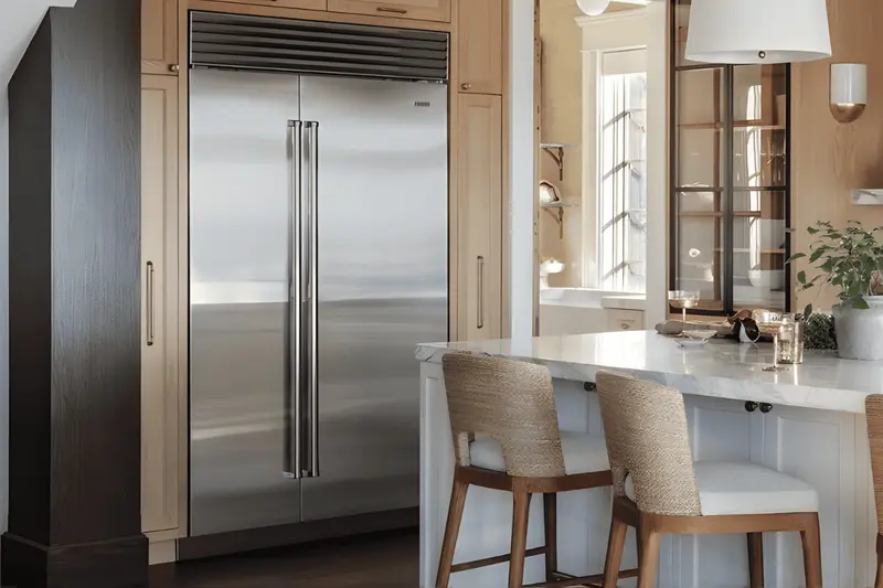Sub-Zero refrigerator door seal inspection