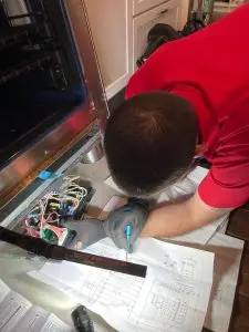 Replacement of Oven Relay Board
