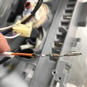 Arnés roto del interruptor de presión