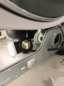 Bomba de desagüe reemplazada