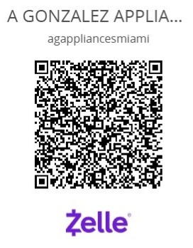 Zelle QR code for AG Appliance Service — agappliancesmiami
